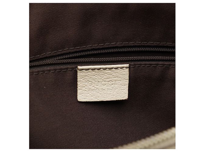 Gucci GG Canvas Abbey D Ring Handtasche Weiß - Ansicht 5