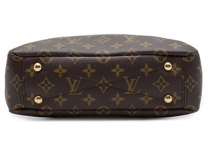 Borsa Satchel Louis Vuitton Monogram Pallas BB Marrone - vista 3