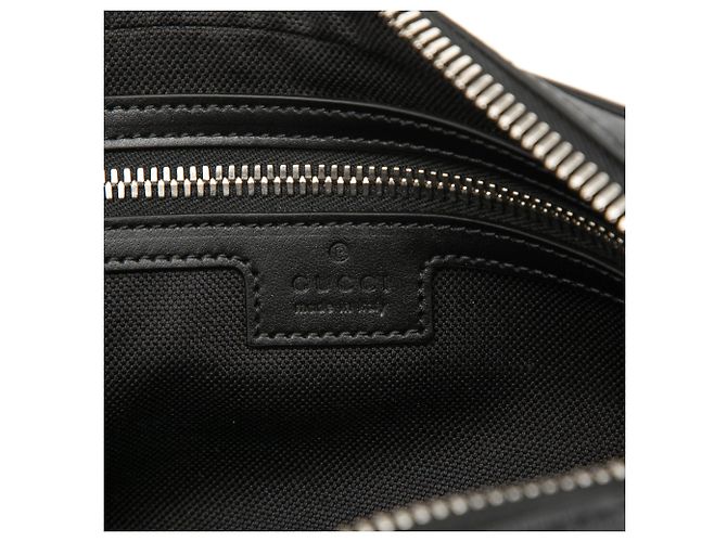 Borsetta cintura Gucci GG Supreme Web nera Nero - vista 5