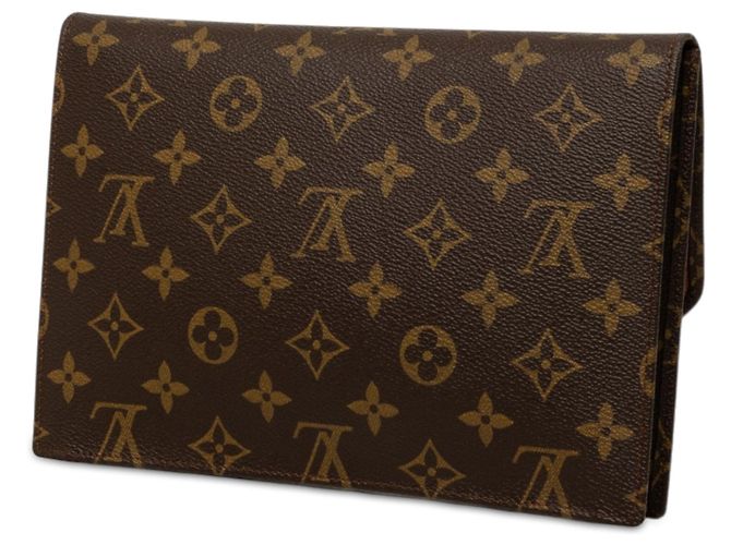 Borsa a pochette Louis Vuitton Monogram Pochette Rabat 23 marrone - vista 2