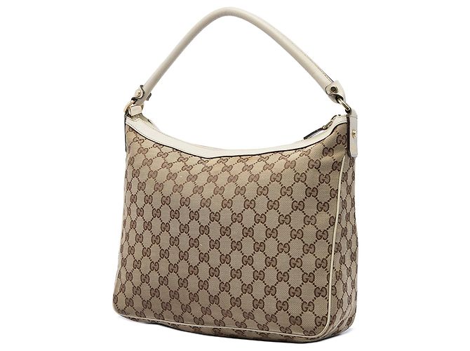 Bolso Gucci GG Canvas Abbey D Ring Beige - vista 2