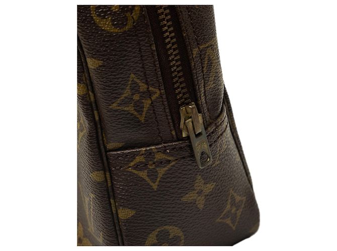 Borsa a Clutch Louis Vuitton Monogram Trousse Toilette 28 Marrone - vista 6