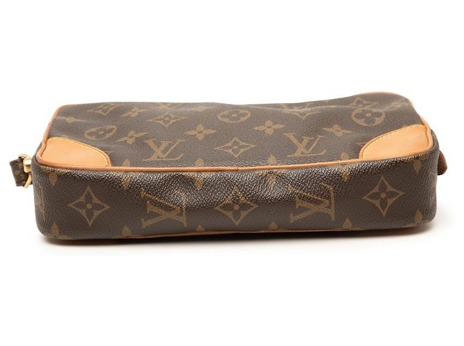 Louis Vuitton Monogram Marly Dragonne PM Clutch Bag Braun - Ansicht 3