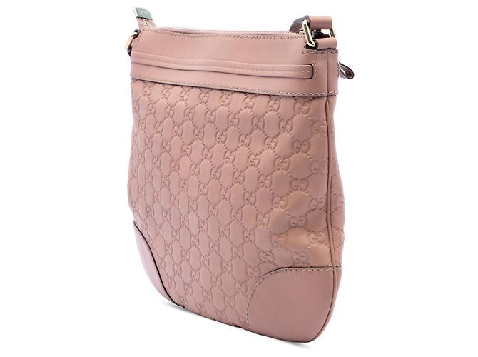 Borsa a tracolla Gucci Guccissima Mayfair marrone - vista 2