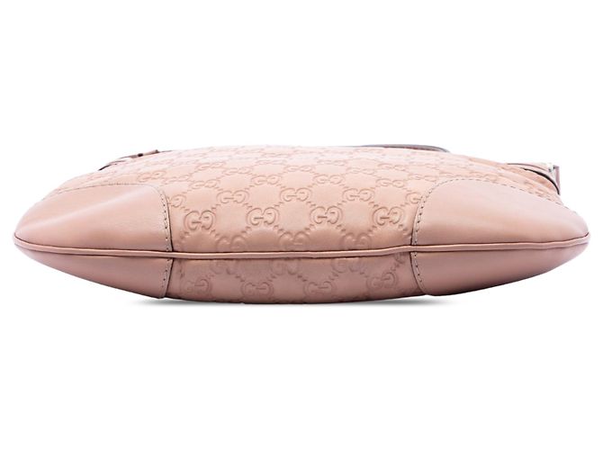 Borsa a tracolla Gucci Guccissima Mayfair marrone - vista 3