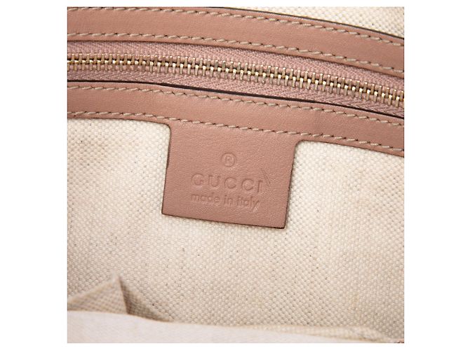 Borsa a tracolla Gucci Guccissima Mayfair marrone - vista 5