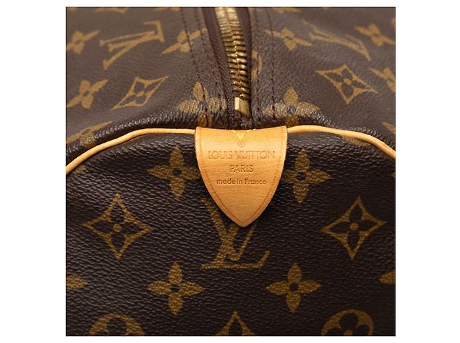 Borsa da viaggio Louis Vuitton Monogram Keepall 60 Marrone - vista 5