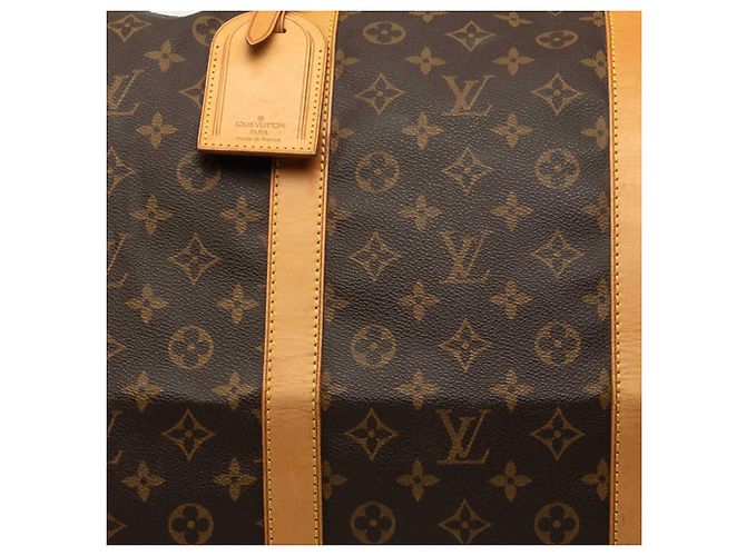 Borsa da viaggio Louis Vuitton Monogram Keepall 60 Marrone - vista 6