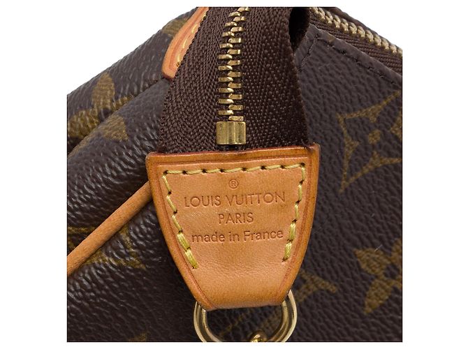 Bolsa Satchel Louis Vuitton Monogram Eva Castanha Marrom - vista 5
