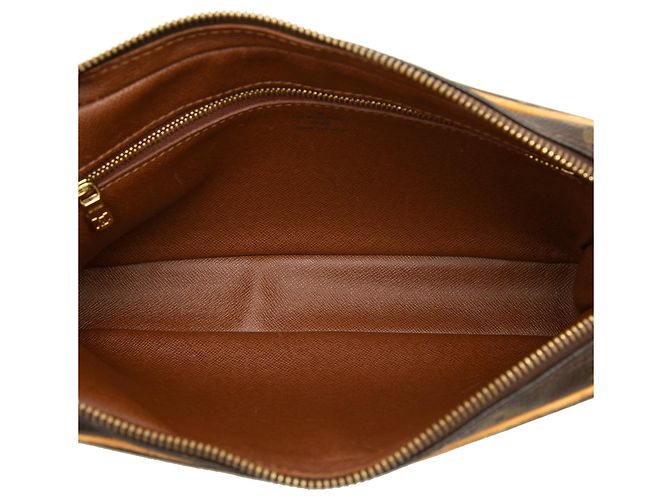 Bolso de mano Louis Vuitton Monogram Marly Dragonne GM Marrón Castaño - vista 4