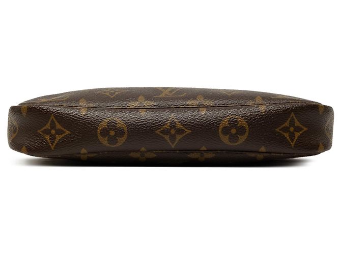 Louis Vuitton Monogram Pochette Accessoires Schultertasche Braun - Ansicht 3