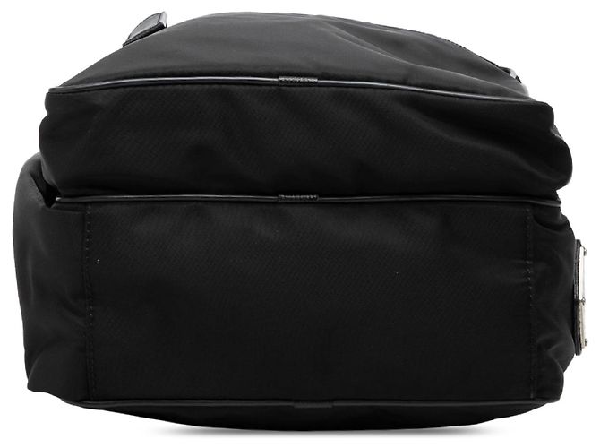 Borsa a tracolla Prada Tessuto nera con zip Nero - vista 3