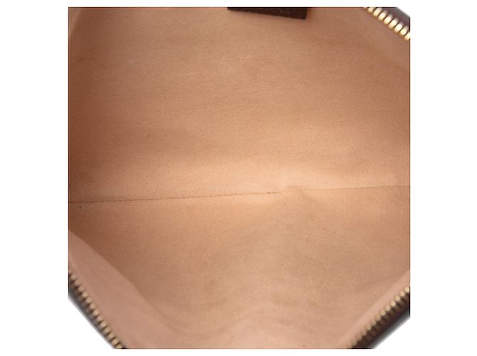 Clutch Gucci GG Supreme Web Ophidia Beige - vista 4