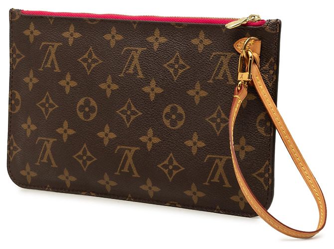 Bolso Louis Vuitton Monogram Neverfull MM Marrón Castaño - vista 2
