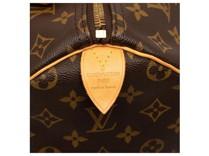 Borsa da viaggio Louis Vuitton Monogram Keepall 50 Marrone - vista 5