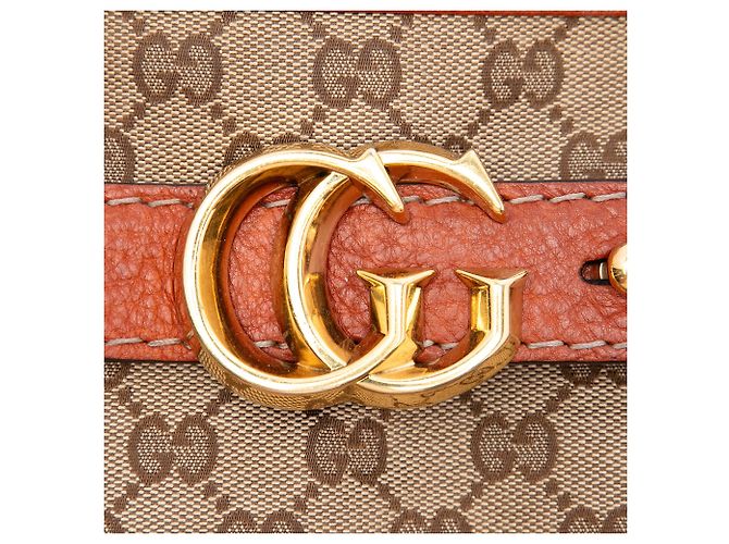 Tote Running Gucci GG Canvas Beige - vista 5