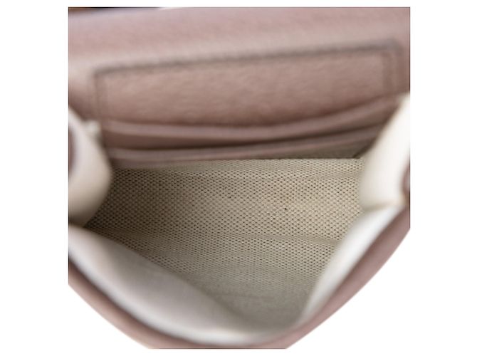 Borsa a tracolla Gucci Mini GG Supreme Web Ophidia Beige - vista 4