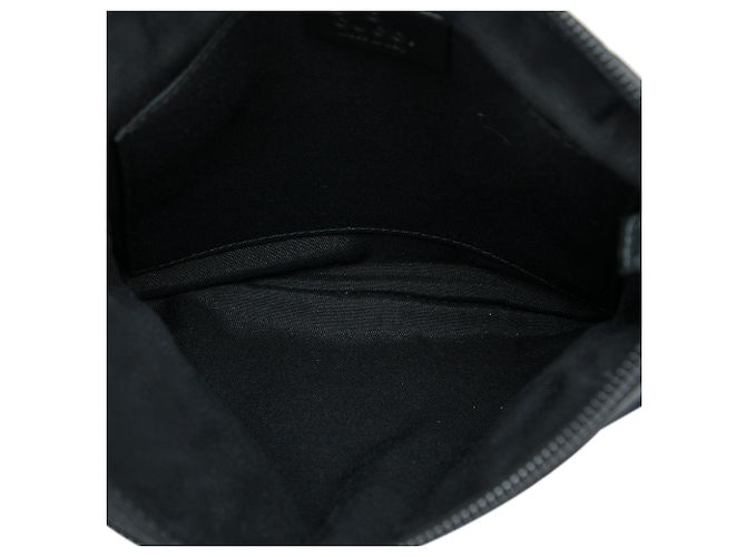 Borsa crossbody Gucci Guccissima nera Nero - vista 4