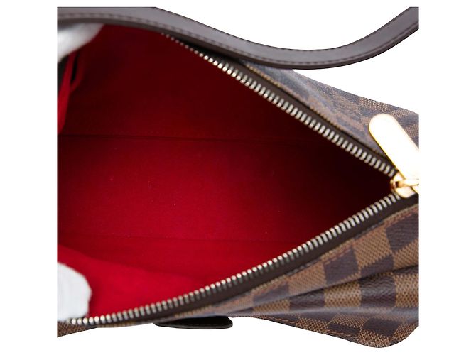 Borsa Satchel Louis Vuitton Damier Ebene Ravello GM Marrone - vista 4