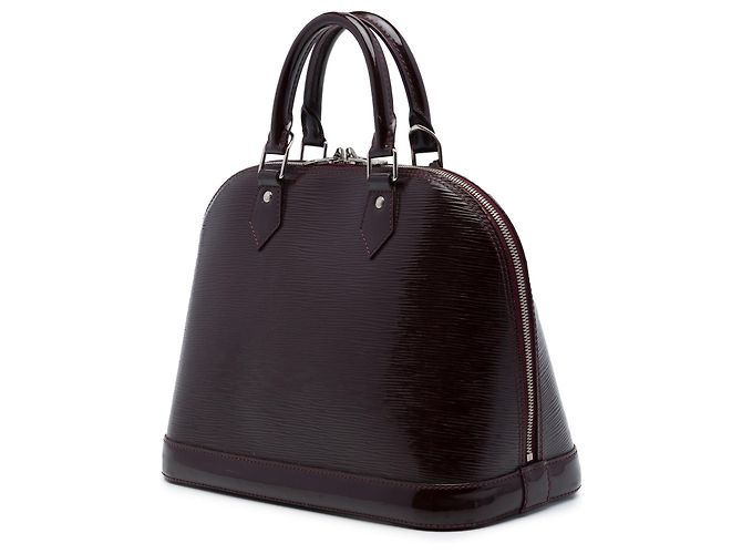 Borsa Louis Vuitton Electric Epi Alma PM Viola Porpora - vista 2