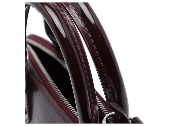 Borsa Louis Vuitton Electric Epi Alma PM Viola Porpora - vista 6