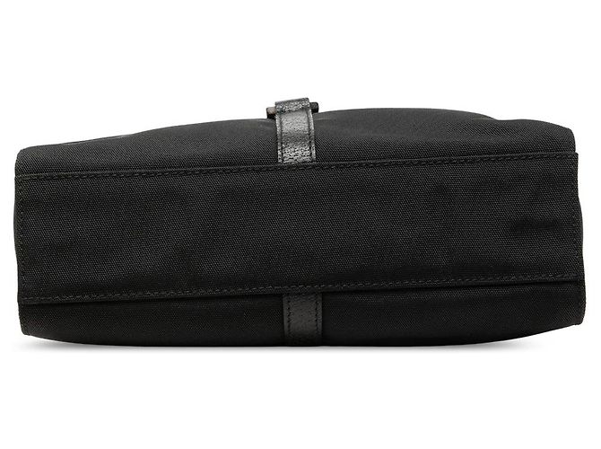 Borsa a tracolla Gucci Jackie in tela nera Nero - vista 3
