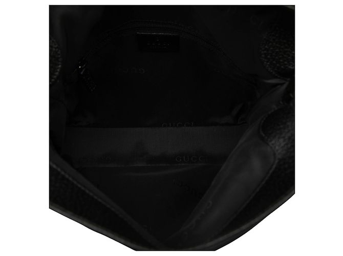 Borsa a tracolla Gucci Jackie in tela nera Nero - vista 4
