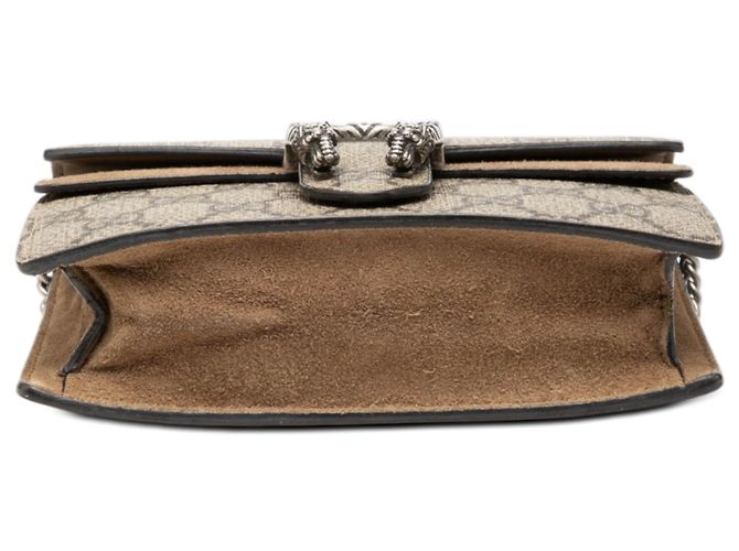 Beige Gucci Mini GG Supreme Dionysus Crossbody - view 3