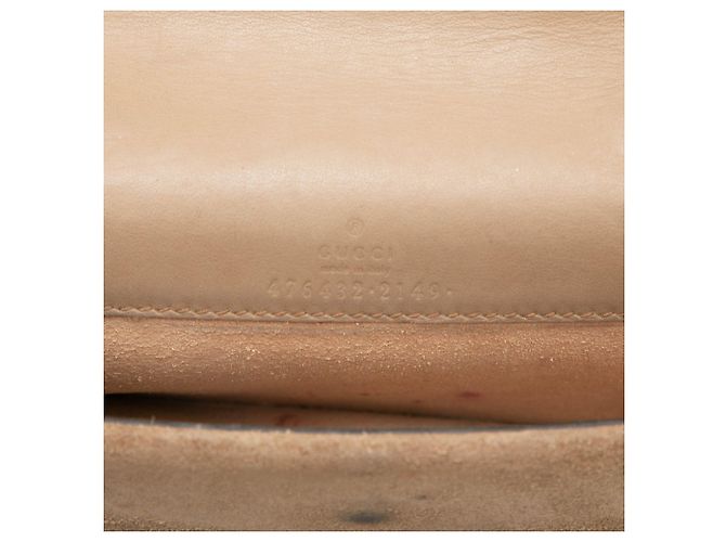 Beige Gucci Mini GG Supreme Dionysus Crossbody - view 5