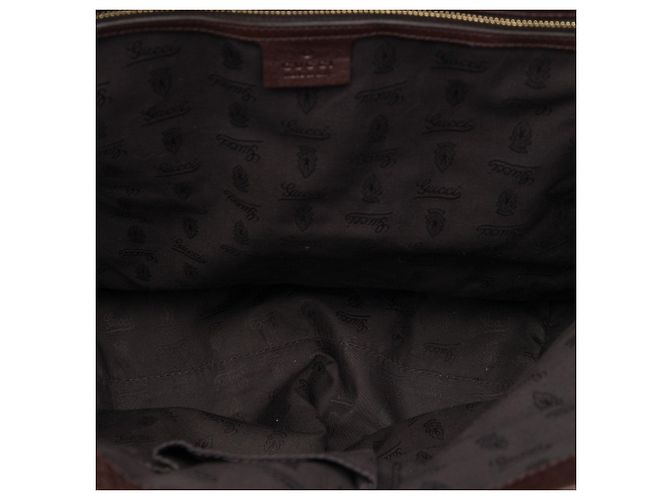 Borsa Tote Gucci Large GG Canvas con charm GG Beige - vista 4