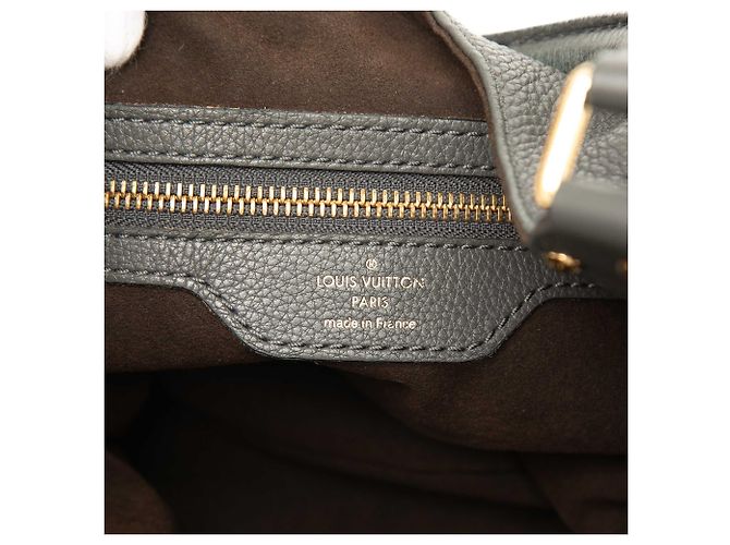 Louis Vuitton Monogram Mahina L Hobo-Tasche Grau - Ansicht 5