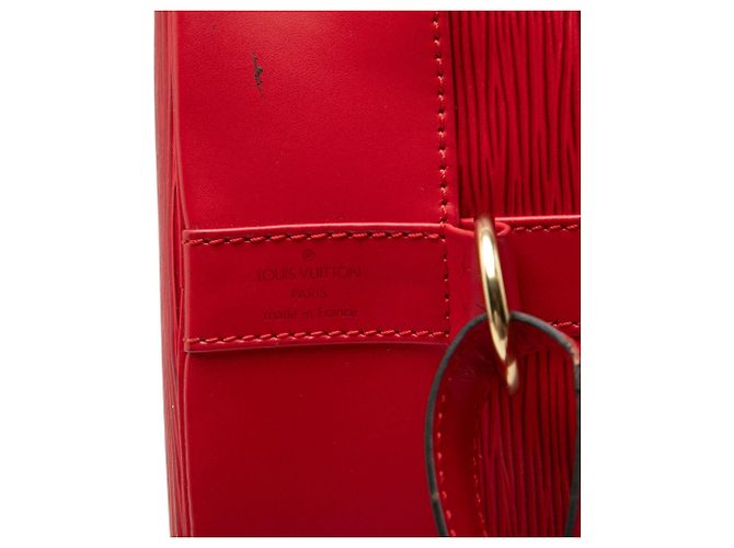 Red Louis Vuitton Epi Randonnee PM Backpack - view 5