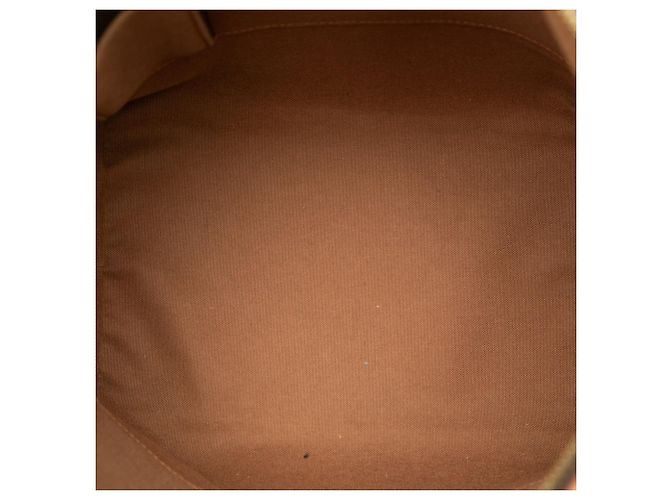 Borsa Satchel Louis Vuitton Monogram Palermo PM Marrone - vista 4