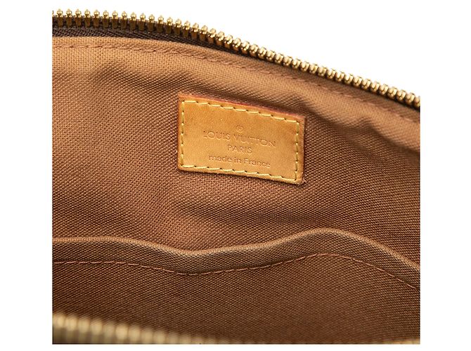 Borsa Satchel Louis Vuitton Monogram Palermo PM Marrone - vista 5