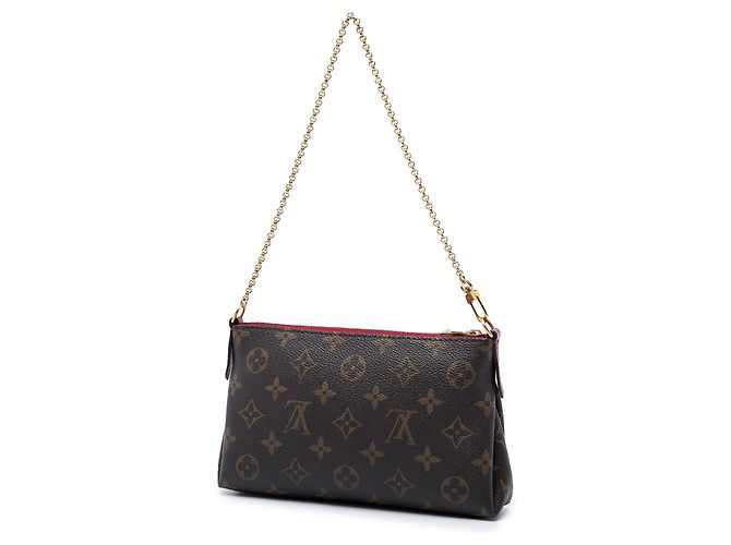 Borsa a mano Satchel Louis Vuitton Monogram Pallas Marrone - vista 2