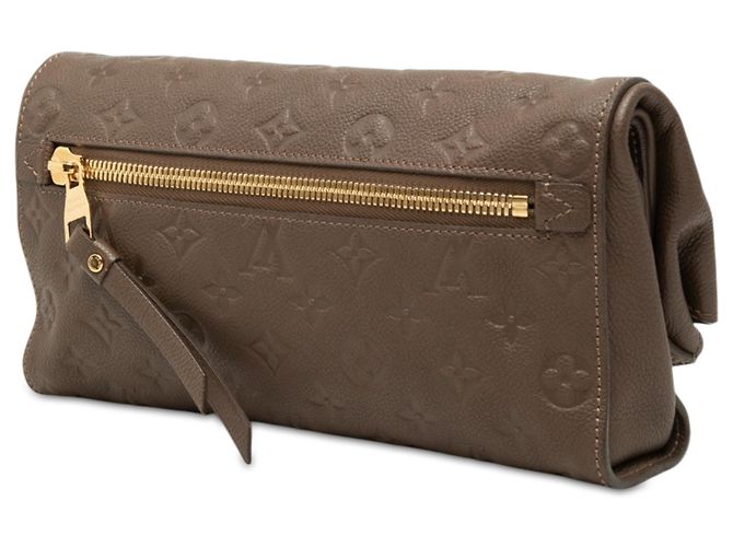 Borsa a pochette Louis Vuitton Monogram Empreinte Petillante Marrone - vista 2
