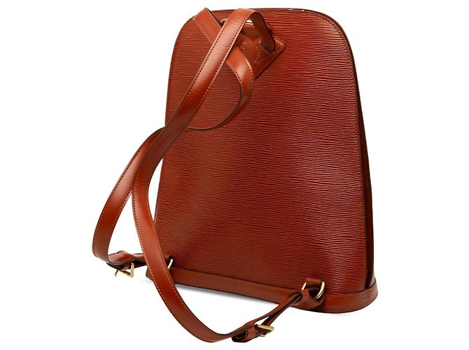 Zaino Louis Vuitton Epi Gobelins Marrone - vista 2