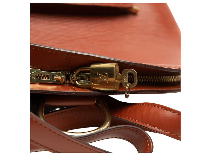 Zaino Louis Vuitton Epi Gobelins Marrone - vista 6