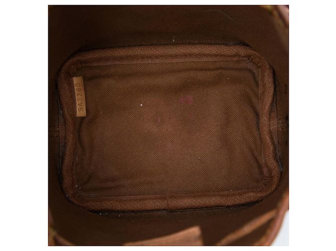 Borsa a secchiello Louis Vuitton Monogram Nano Noe Marrone - vista 4