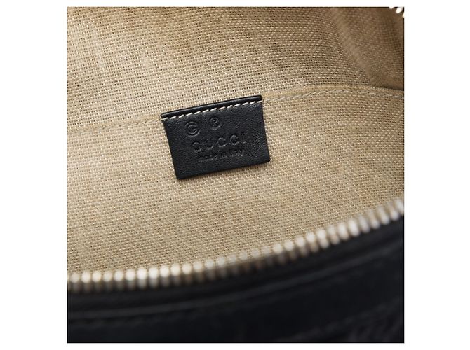 Bolso Dome Mini Microguccissima Gucci Negro - vista 5
