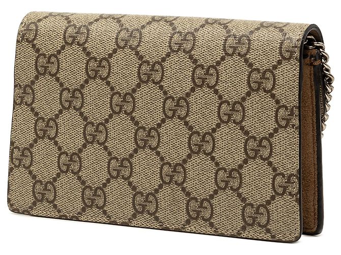 Borsa a tracolla Gucci Mini GG Supreme Dionysus Beige - vista 2