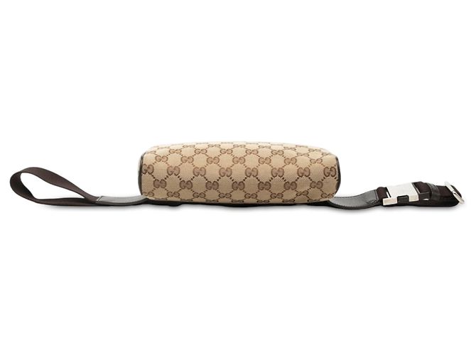 Borsello cintura Gucci GG Canvas Beige - vista 3