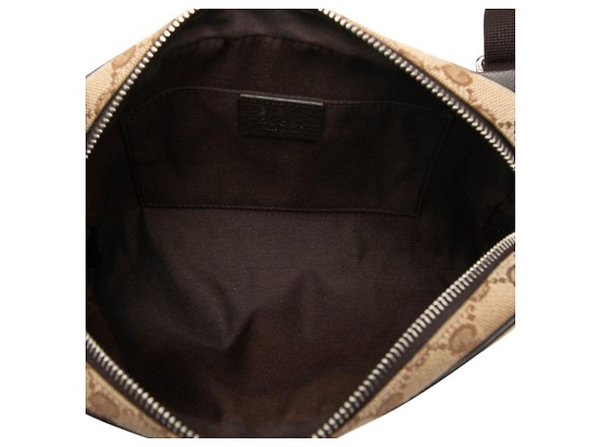 Borsello cintura Gucci GG Canvas Beige - vista 4