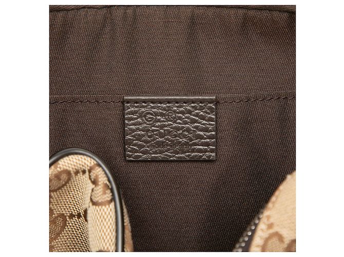 Borsello cintura Gucci GG Canvas Beige - vista 5