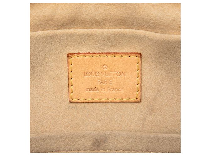 Sac à main Louis Vuitton Monogram Manhattan PM Marron - vue 5