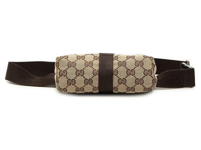 Borsa cintura Gucci GG Canvas Beige - vista 3