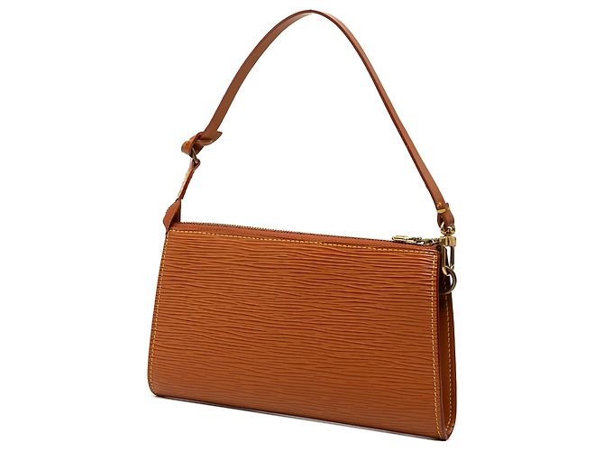 Borsa a tracolla Louis Vuitton Epi Pochette Accessoires Marrone - vista 2