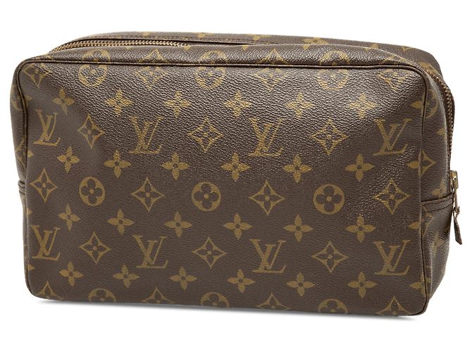 Borsa a pochette Louis Vuitton Monogram Trousse Toilette 28 Marrone - vista 2