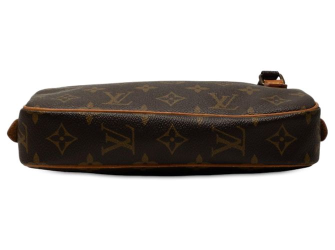 Borsa a tracolla Louis Vuitton Monogram Pochette Marly marrone - vista 3
