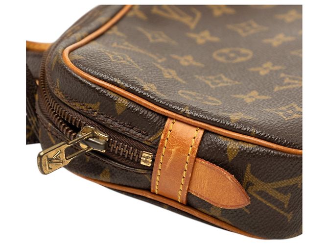 Borsa a tracolla Louis Vuitton Monogram Pochette Marly marrone - vista 6